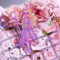 Pegasus Princess HolographicAcrylic Keychain