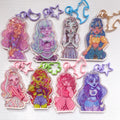Monster Girl Holographic Acrylic Keychains