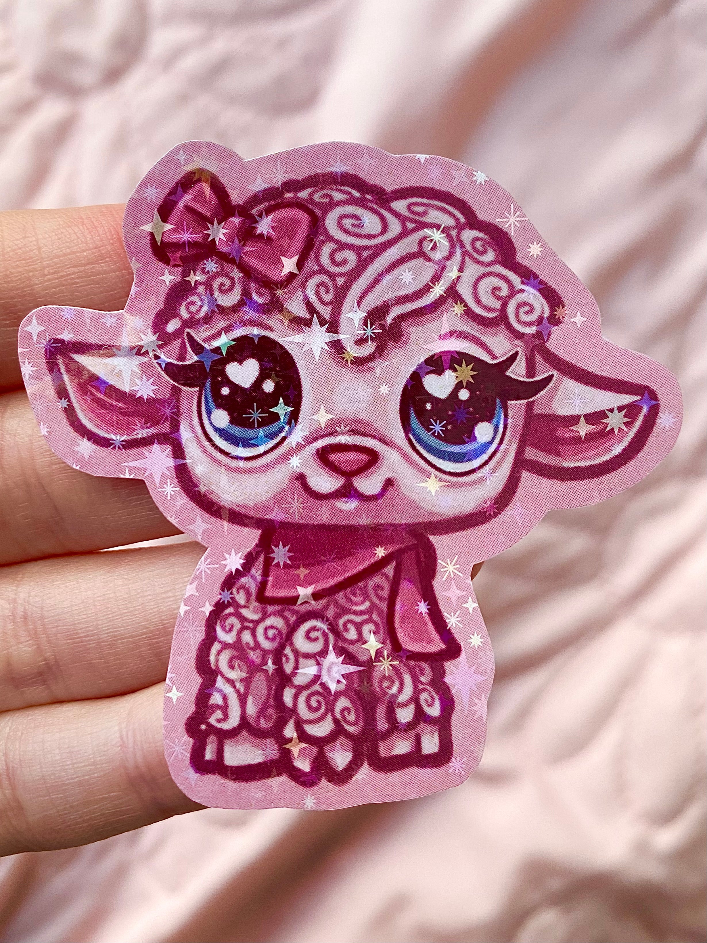 LPS Holographic Die Cut Stickers