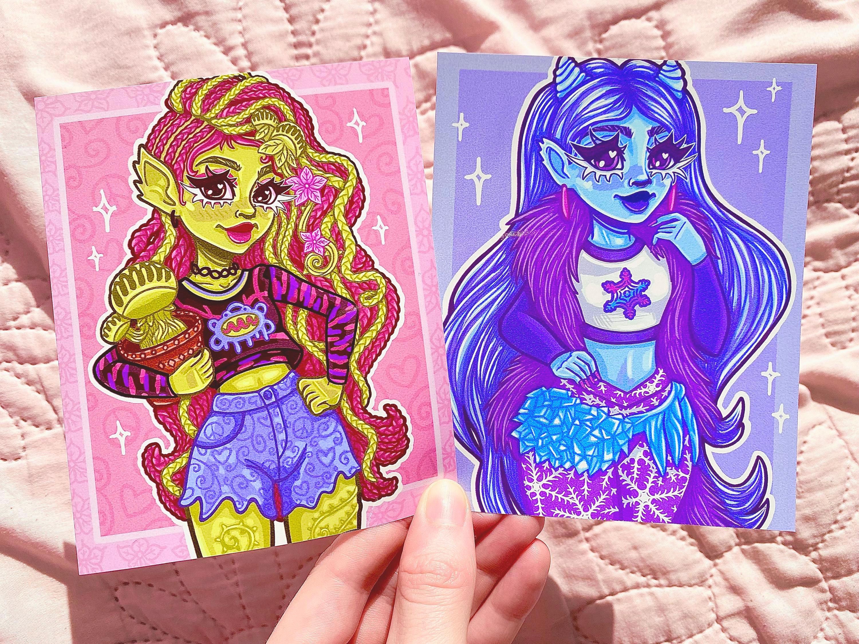 Venus and Abbey Mini Prints