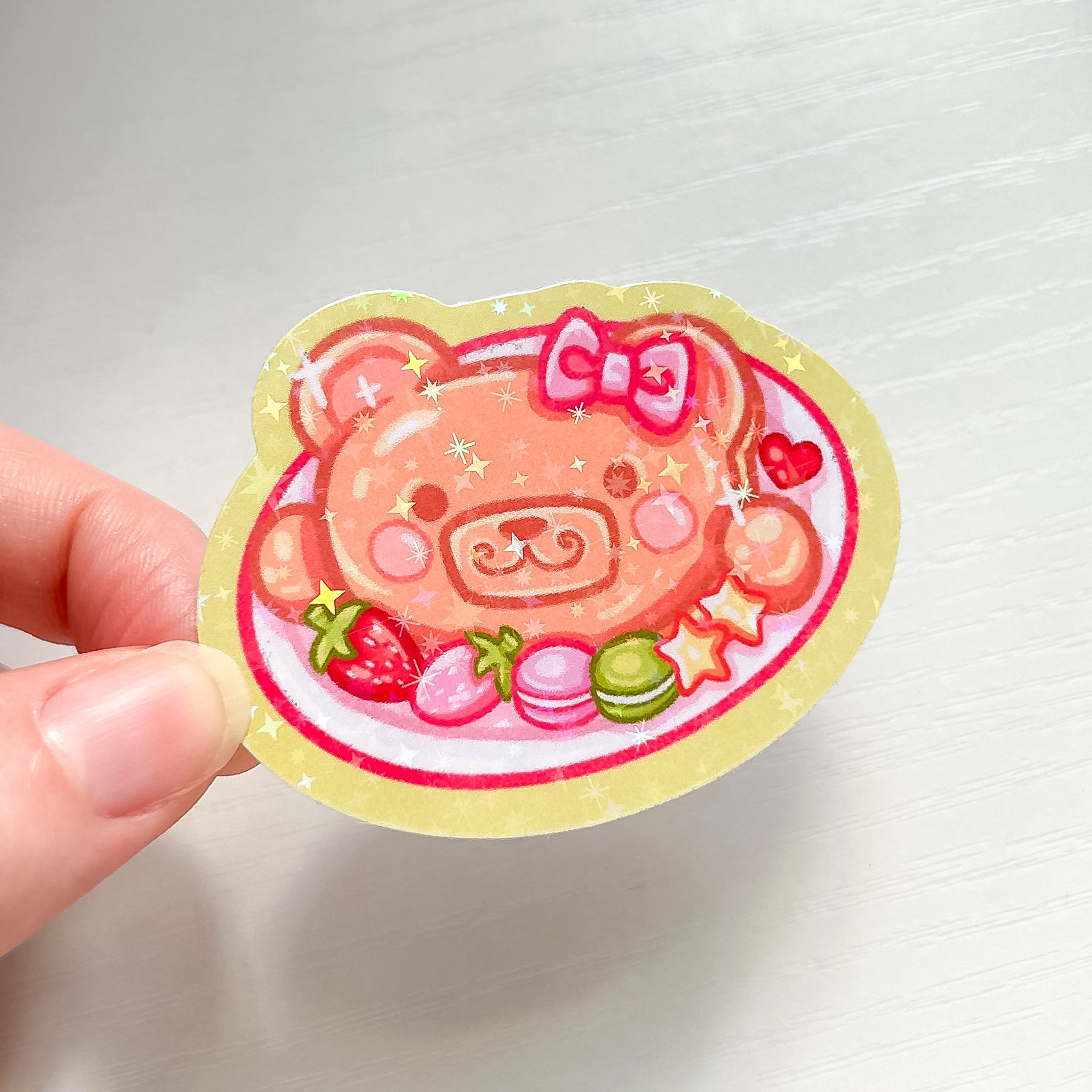 3DS Cooking Game Themed Sticker and Print Stationery Bundle