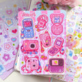 Y2K Electronics Holographic Sticker Sheet