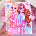 Princess and the Pauper Mini Print