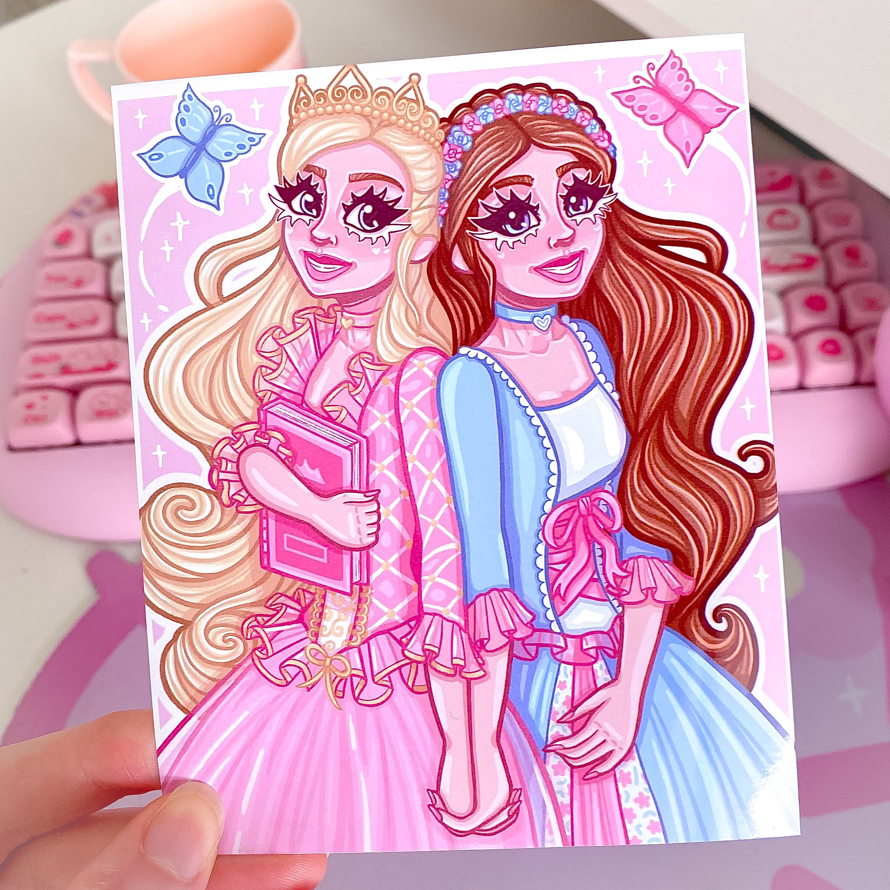Princess and the Pauper Mini Print