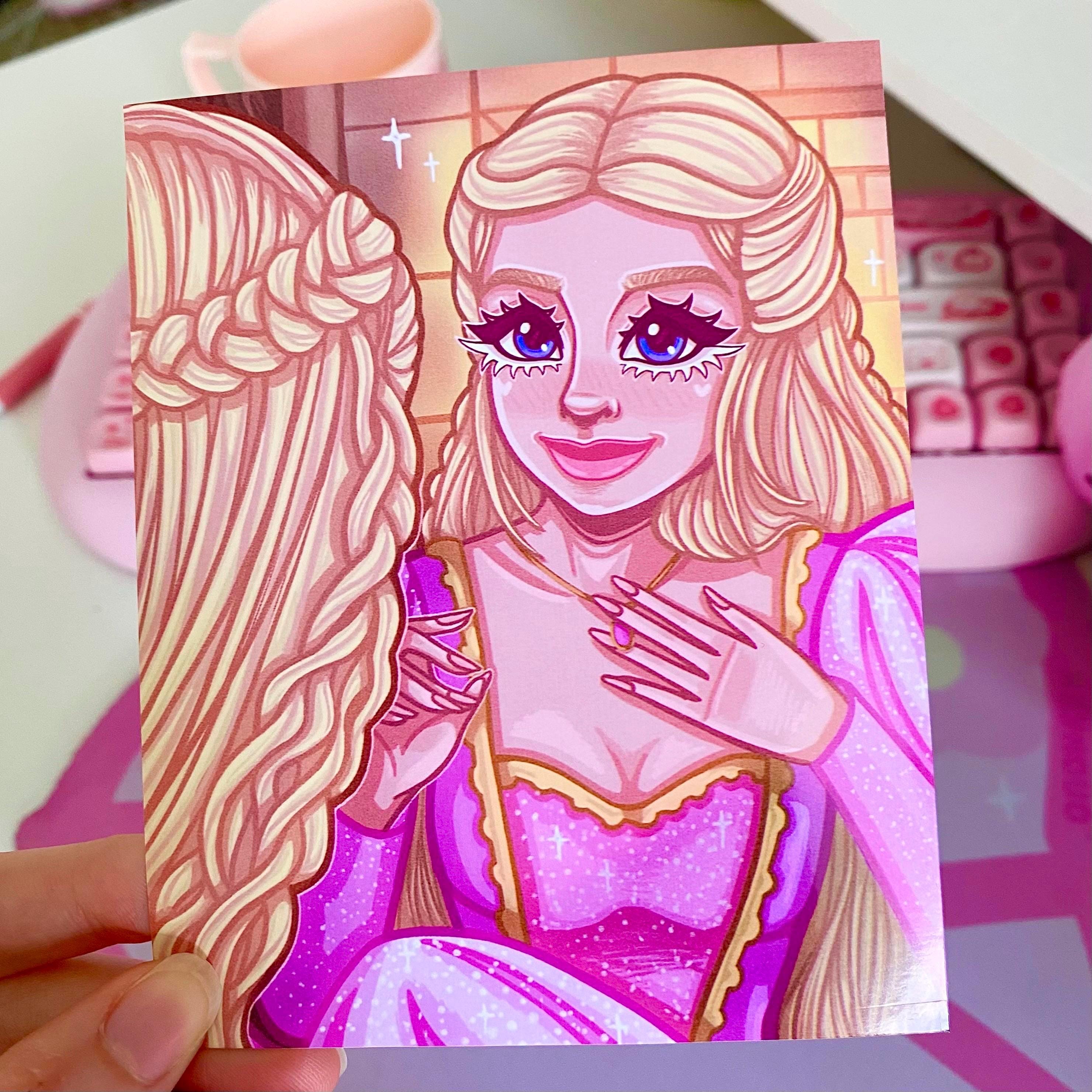 Rapunzel Mini Print